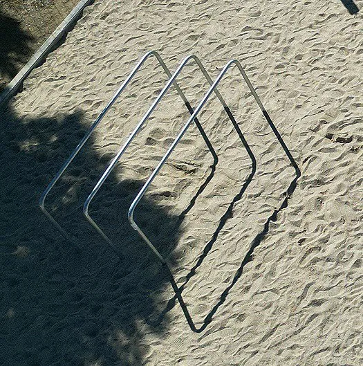 Denfit DSW4355 Parallel Bars dipstativ 3 barer