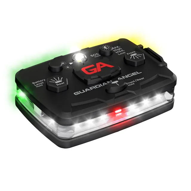 Guardian Angel Elite Series White/Green Yellow lygte 800 lumen