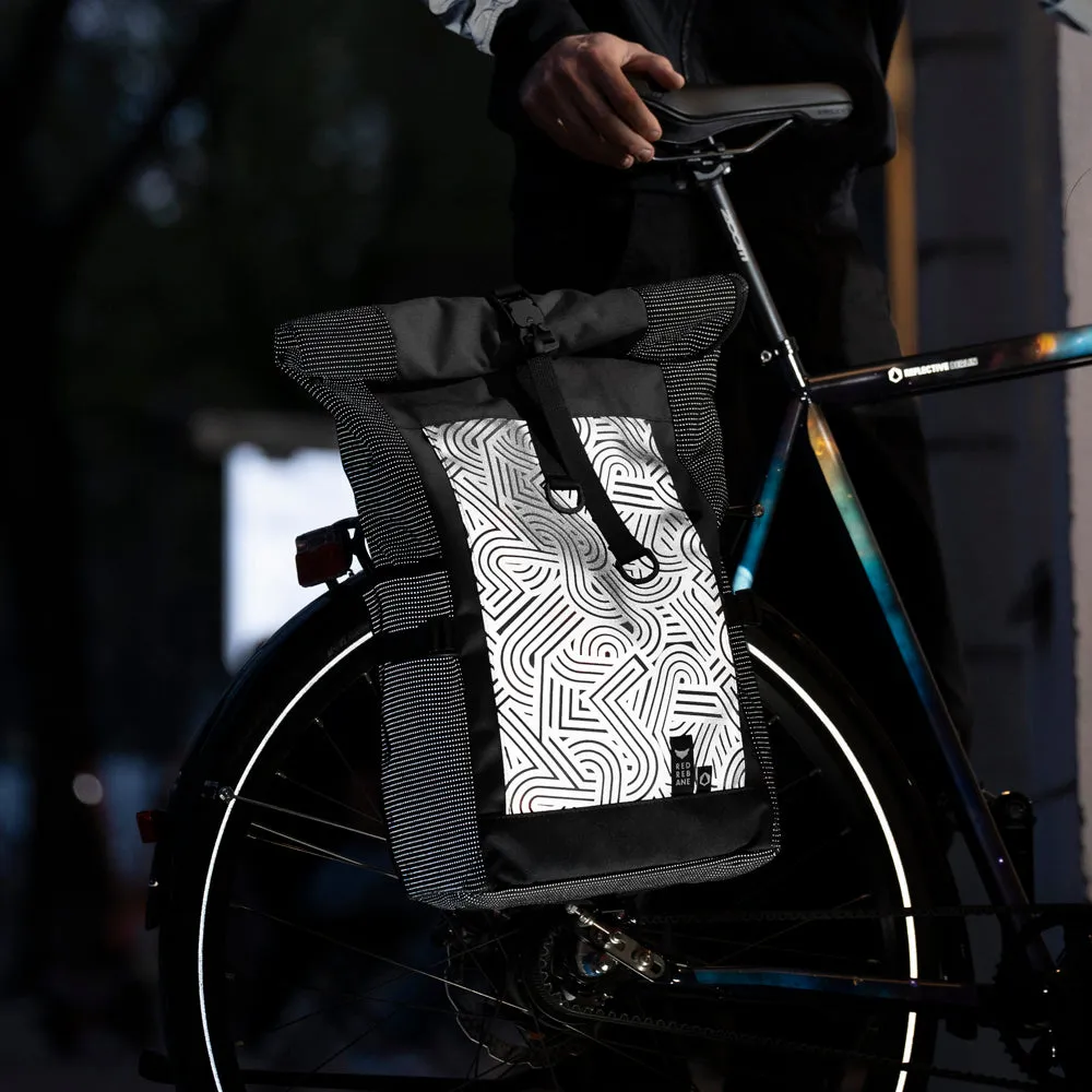 Reflective Berlin Purist Plus rygsæk-cykeltaske refleks