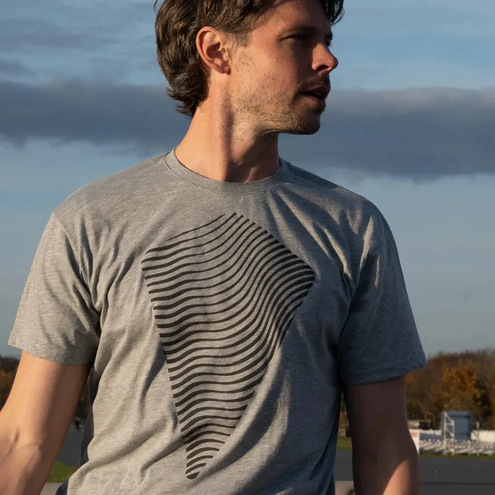Reflective Berlin Dune T-shirt grå klit refleks cykelsnit
