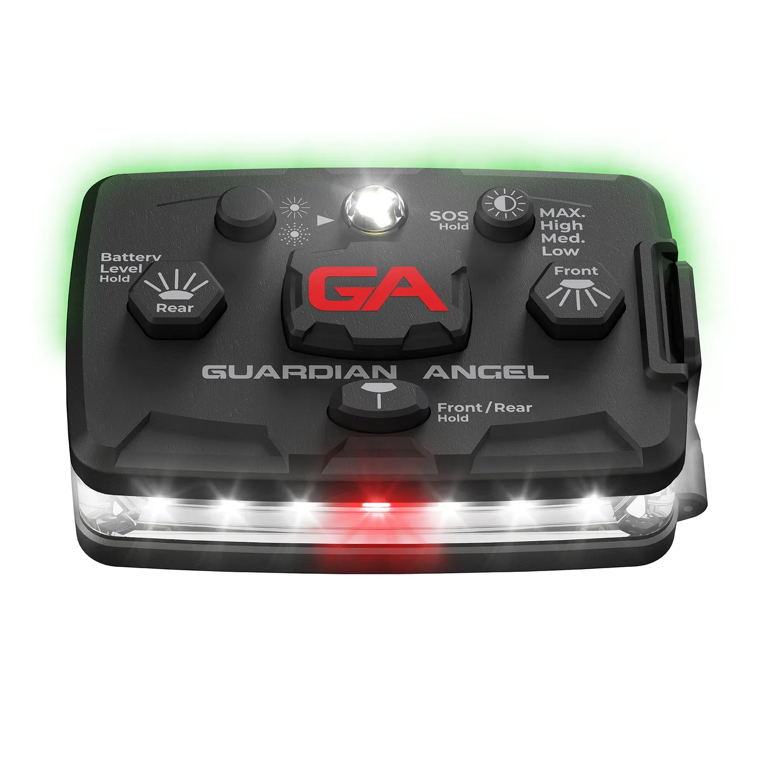 Guardian Angel Elite Series lygte hvid/grøn 800 lumen