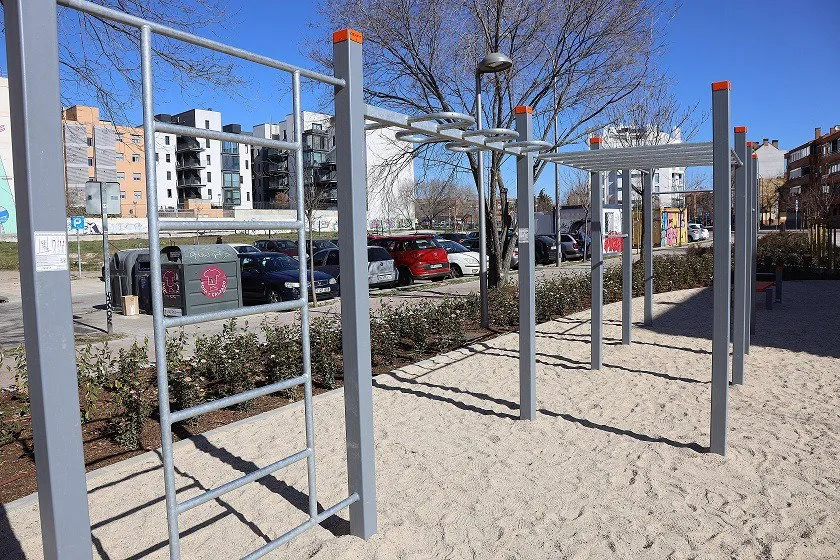 Denfit DSW4559 træningsstativ udendørs monkey bars