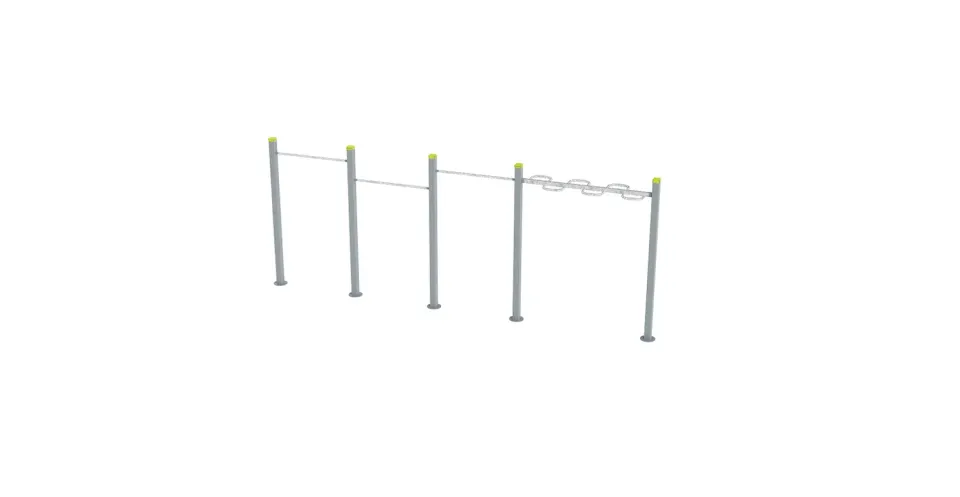 Denfit DSW4462 pullup stativ tredobbelt med wavebar