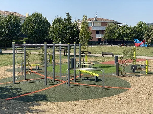 Denfit DSW4564 træningsstation monkey bars pull-up