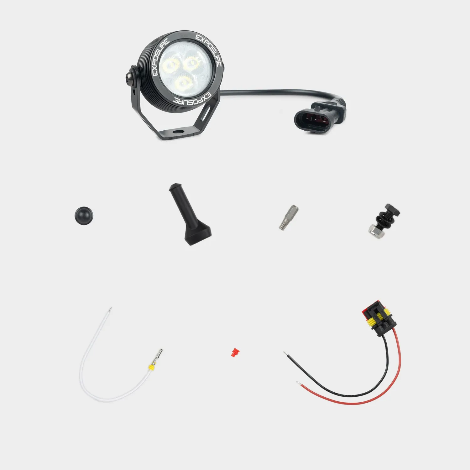Exposure Radial 3 Adventure motolygte Clear 3580 lumen