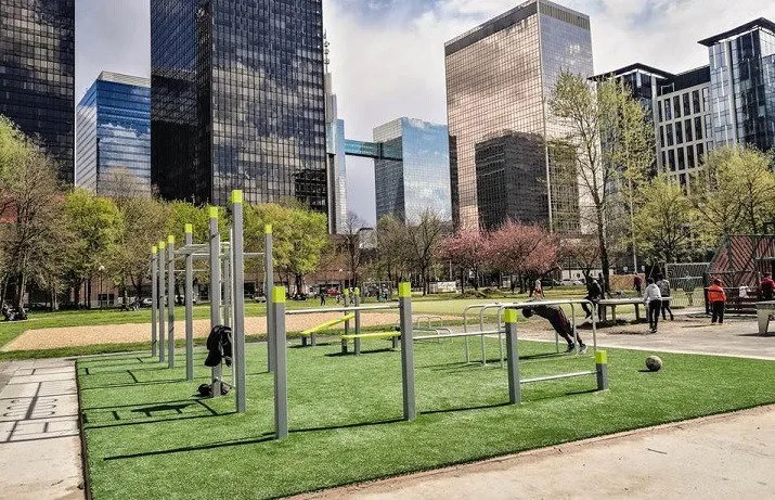 Denfit Streetworkout DSW4119 mavebaenk sit up