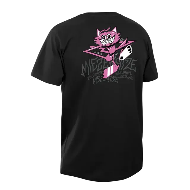 Reflective Berlin Miezekatze T-shirt sort bomuld