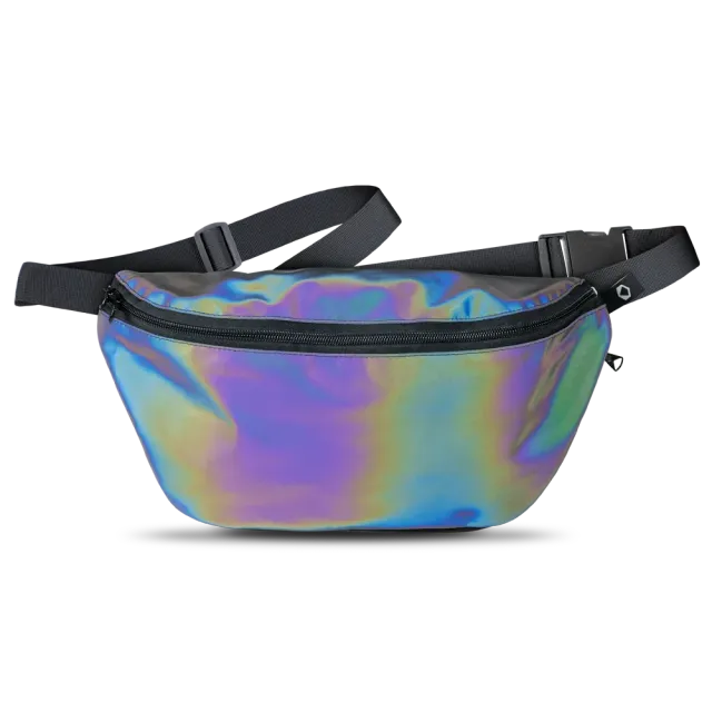 Reflective Berlin XL Pouch bæltetaske Rainbow reflekterende