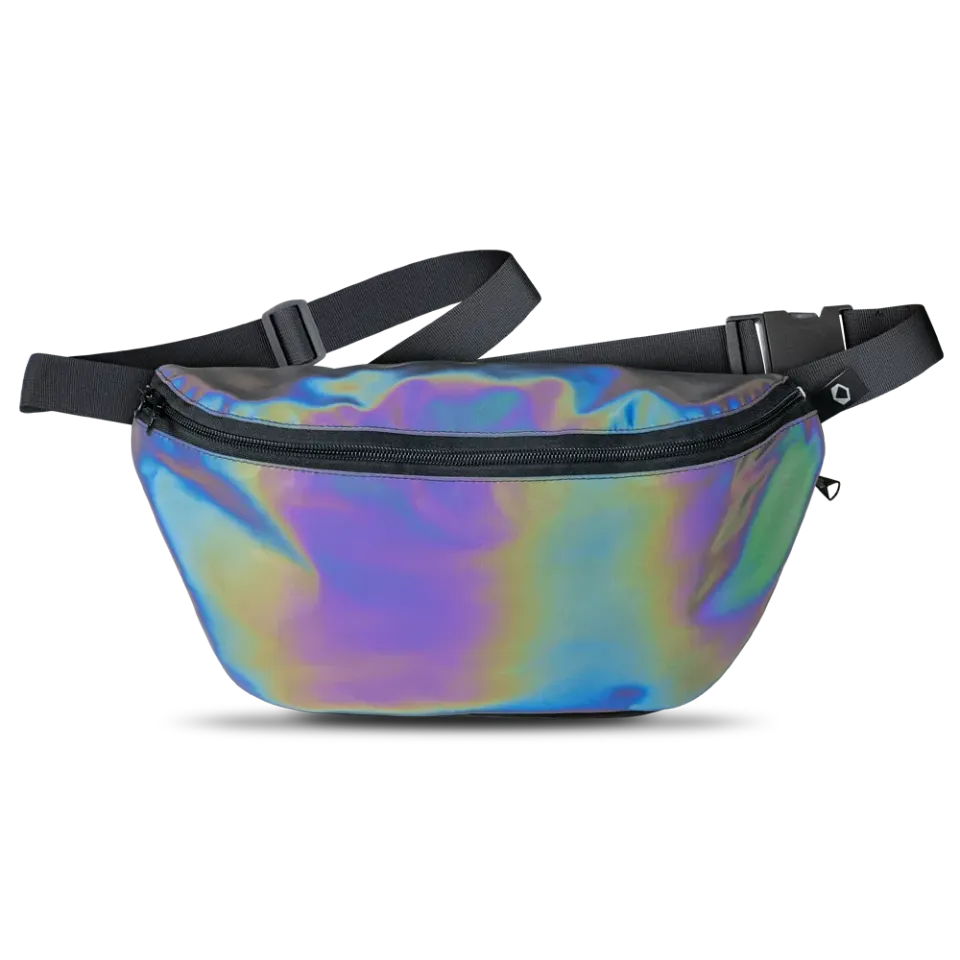 Reflective Berlin XL Pouch bæltetaske Rainbow reflekterende