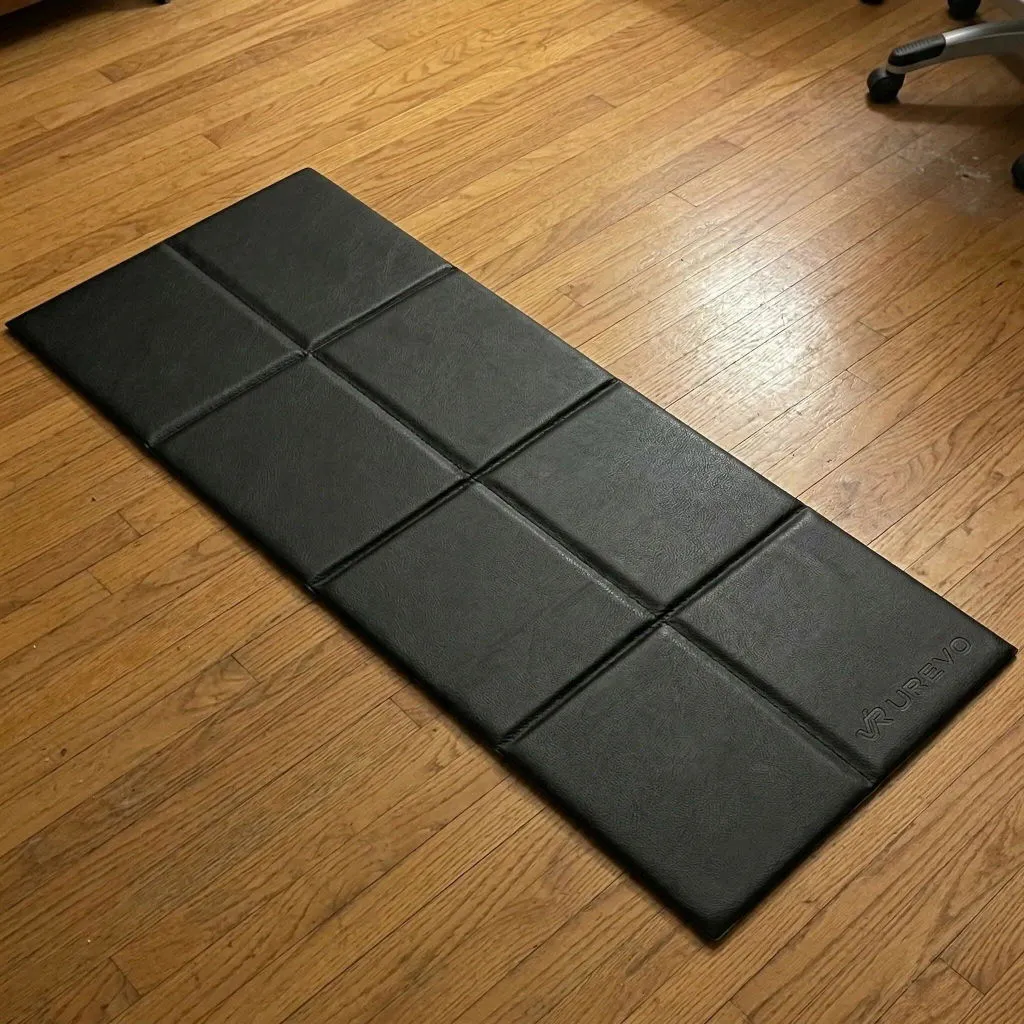 Urevo Foldable træningsmåtte foldbar støjdæmpende