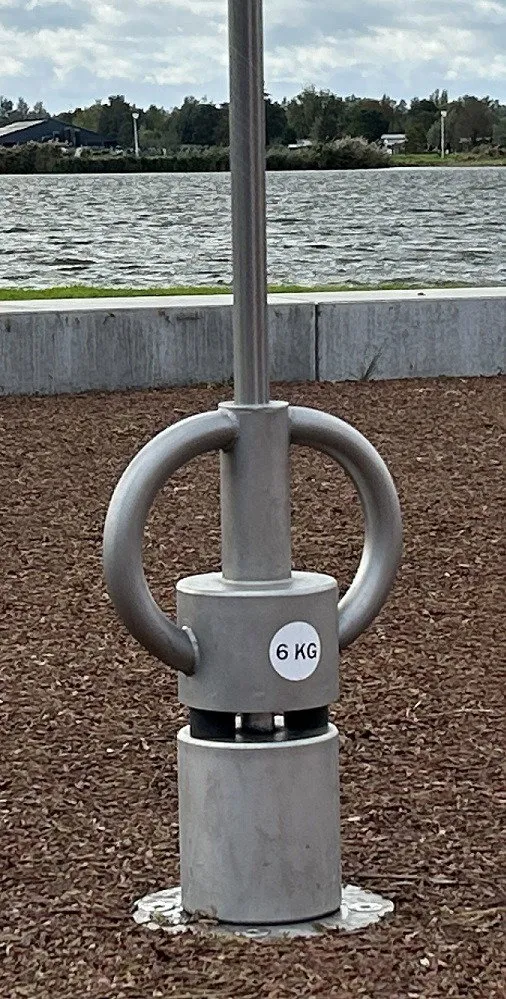 Denfit Crosstraining Pro 1 udendørs træningsstation monkey bars