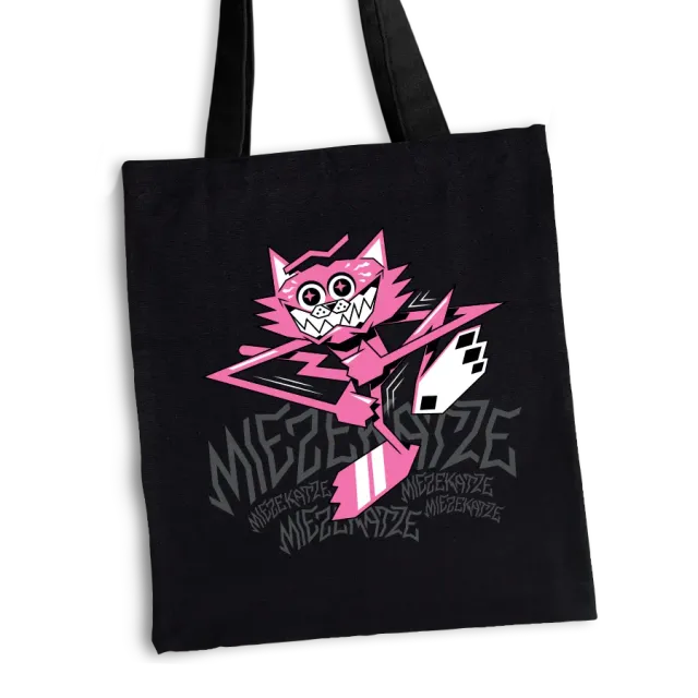 Reflective Berlin Miezekatze shopping bag reflekterende