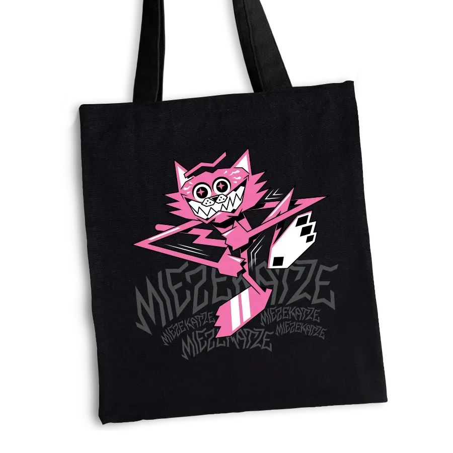Reflective Berlin Miezekatze shopping bag reflekterende