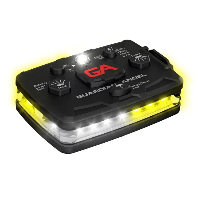 Guardian Angel Elite Series lygte hvid/gul 800 lumen