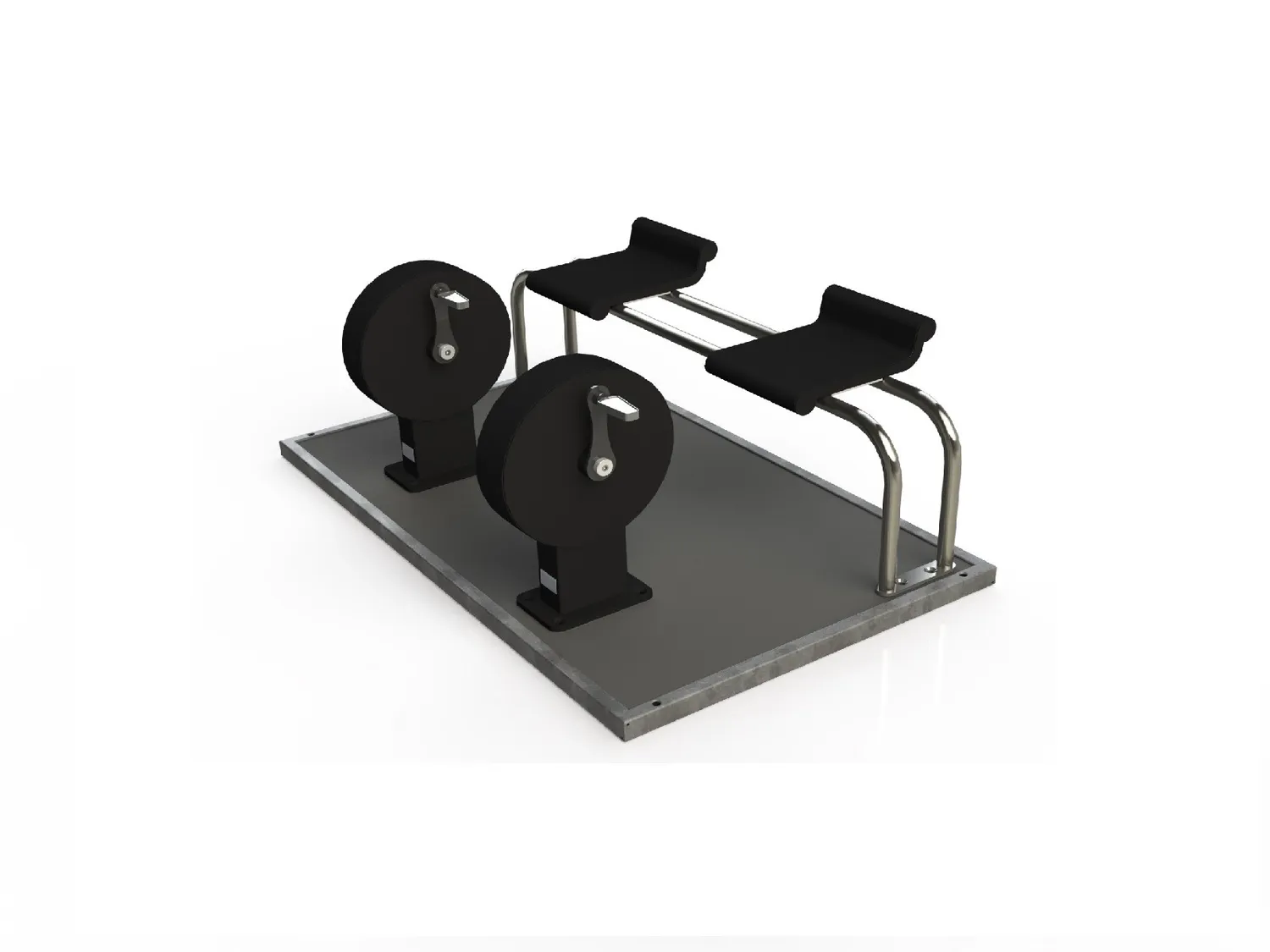 Denfit Urbangym Gym Bench træningsbænk udendørs 2 pers
