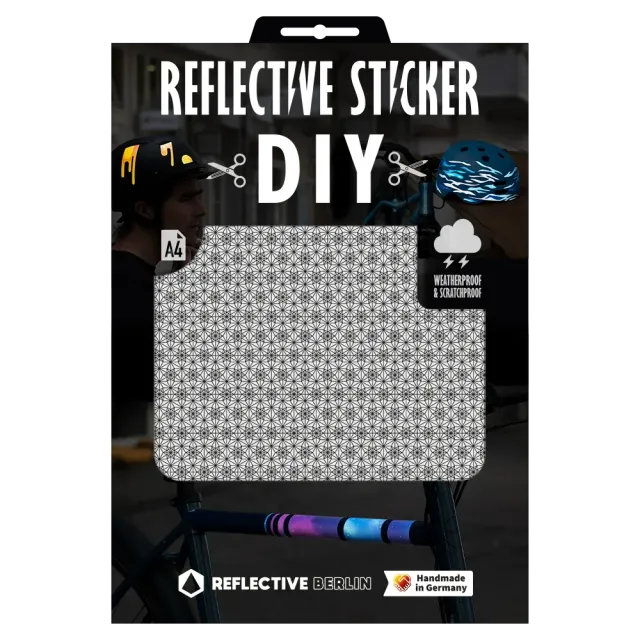 Reflective Berlin Vector DIY refleks-ark sort print