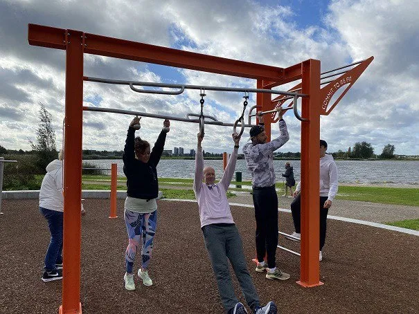 Denfit Crosstraining Pro Pull Ups pullup stativ udendørs