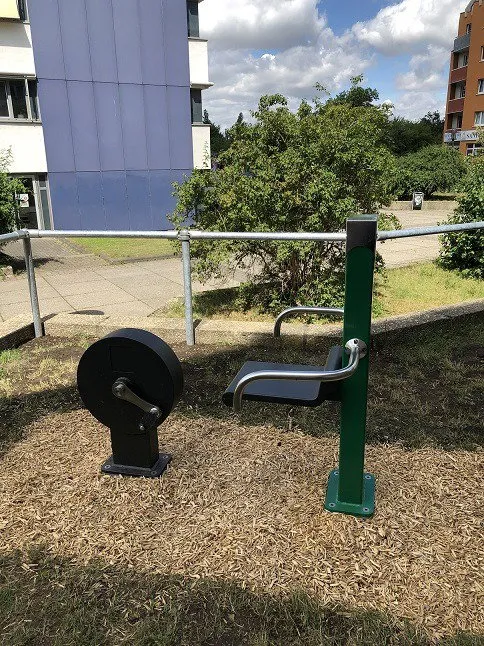 Denfit Urbangym BikeFit Senior motionscykel med håndtag