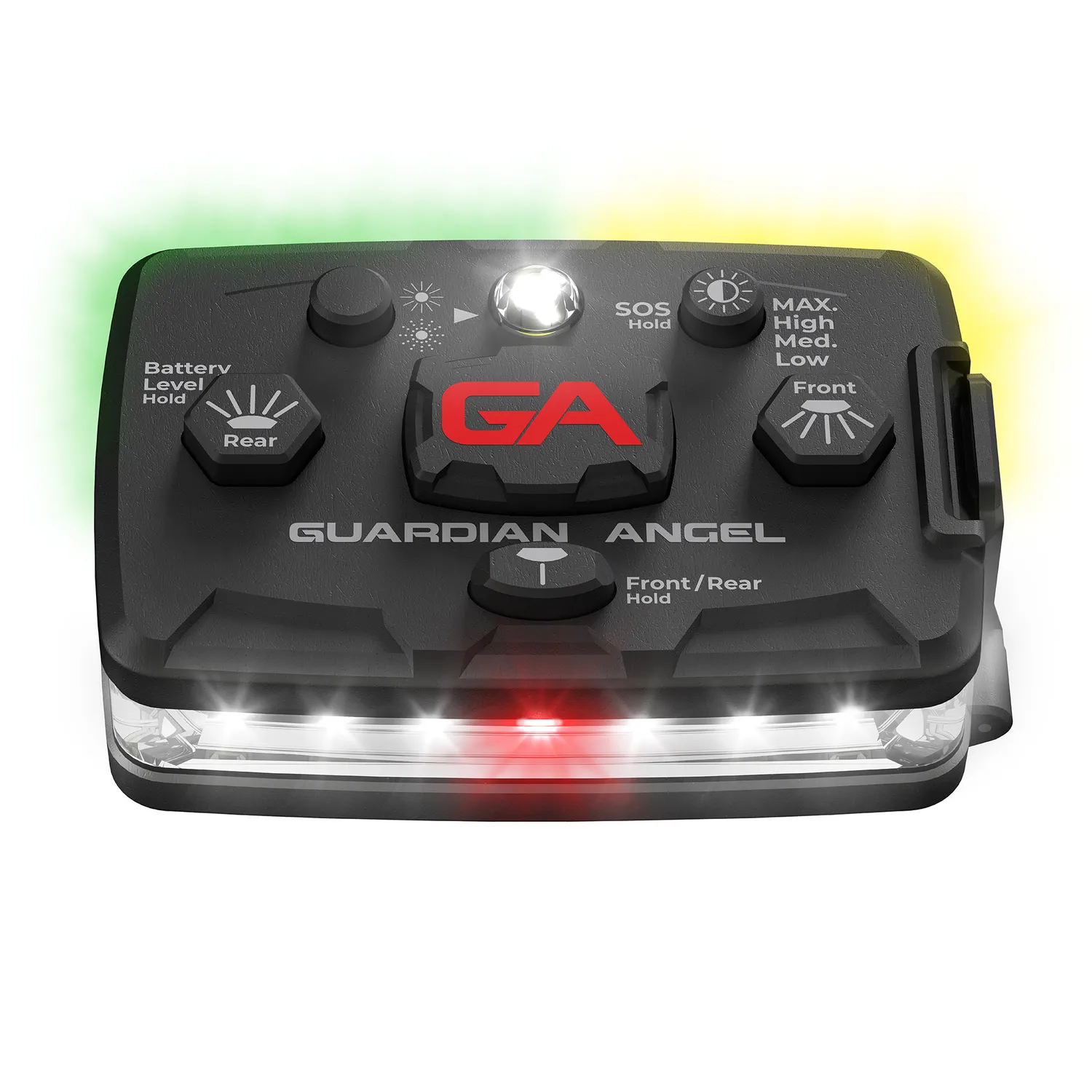 Guardian Angel Elite Series White/Green Yellow lygte 800 lumen
