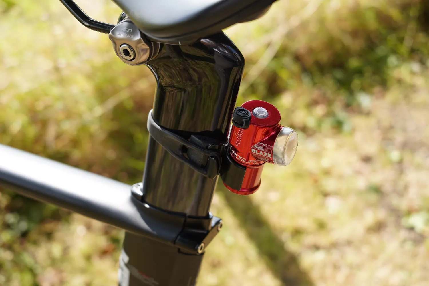 Exposure Lights Blaze Aero sadelpindsbeslag baglygte