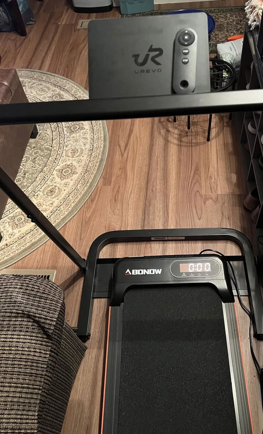Urevo Walking Pad gelænder med holder robust