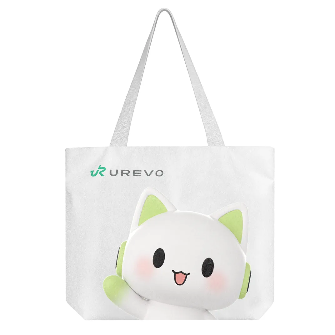 Urevo Waterproof Magnetic totebag hvid vandtæt