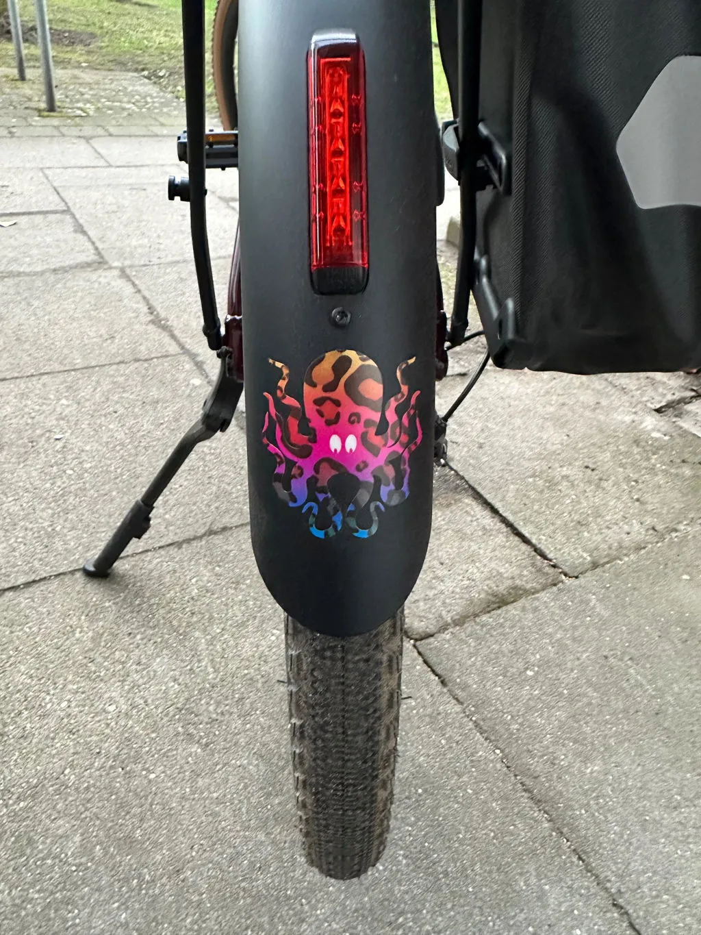 REFLECTIVE BERLIN Kraken klistermærke neptune refleks