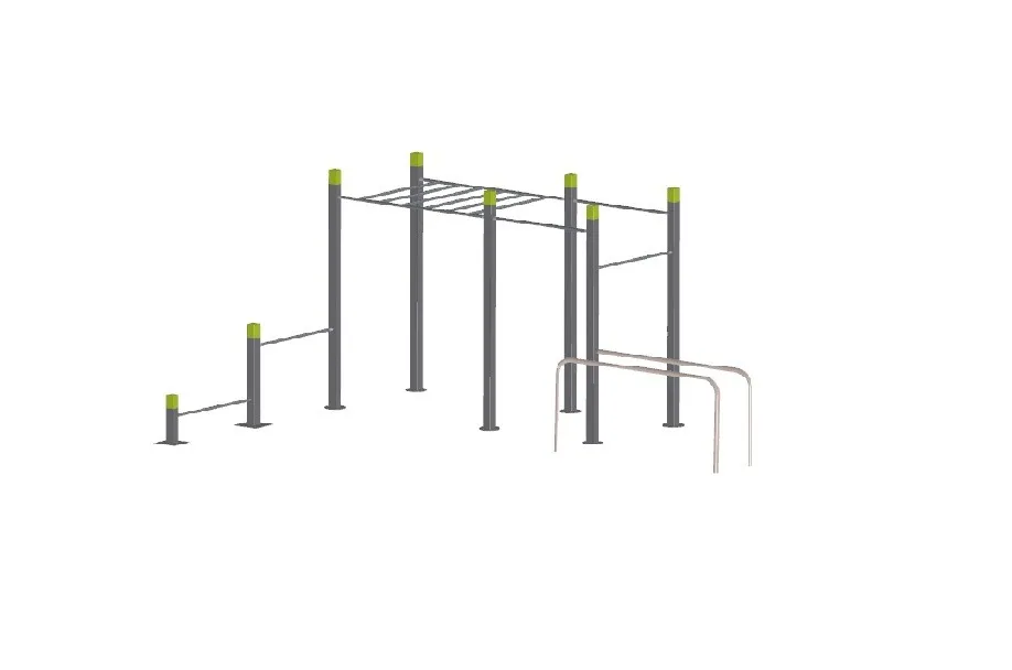 Denfit DSW4257 træningsstativ udendørs multifunktion