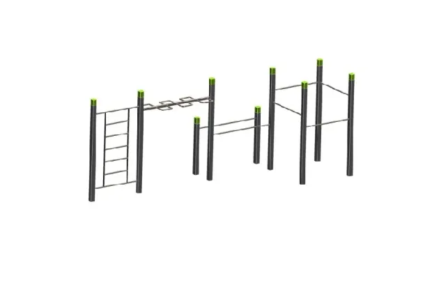 Denfit DSW4562 udendørs træningsstativ