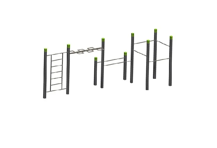 Denfit DSW4562 udendørs træningsstativ
