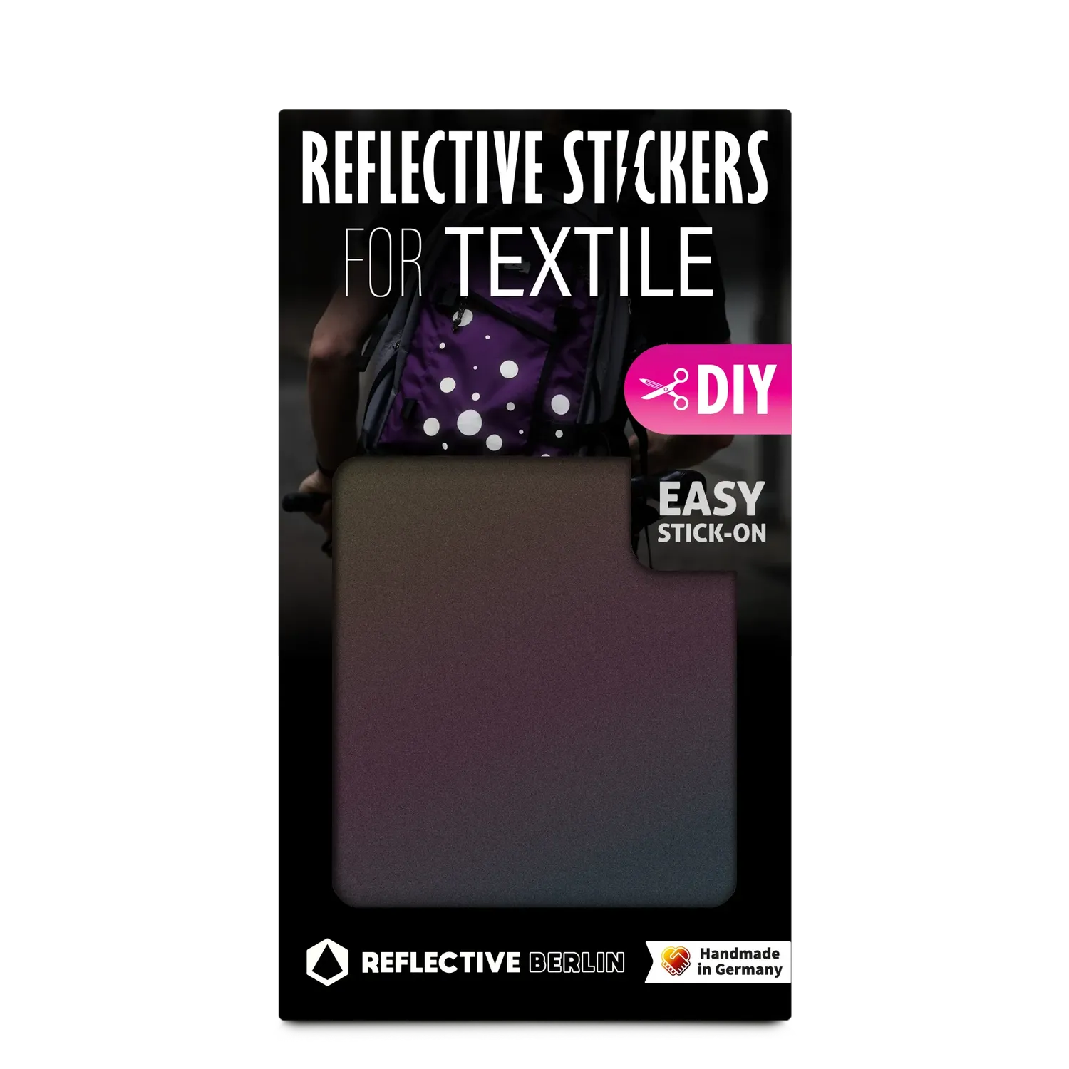 Reflective Berlin DIY tekstilstickers refleks til tøj