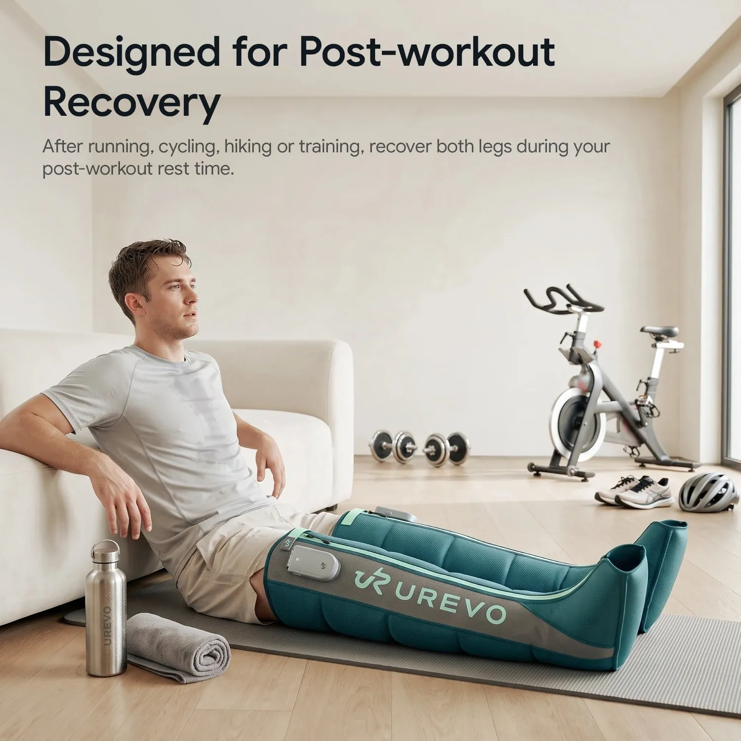 Urevo Care Recovery Boots kompressionsstøvler par
