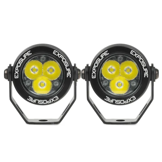 Exposure Lights Radial 3 Adventure AutoMoto Light klar 2-pak 3580lm