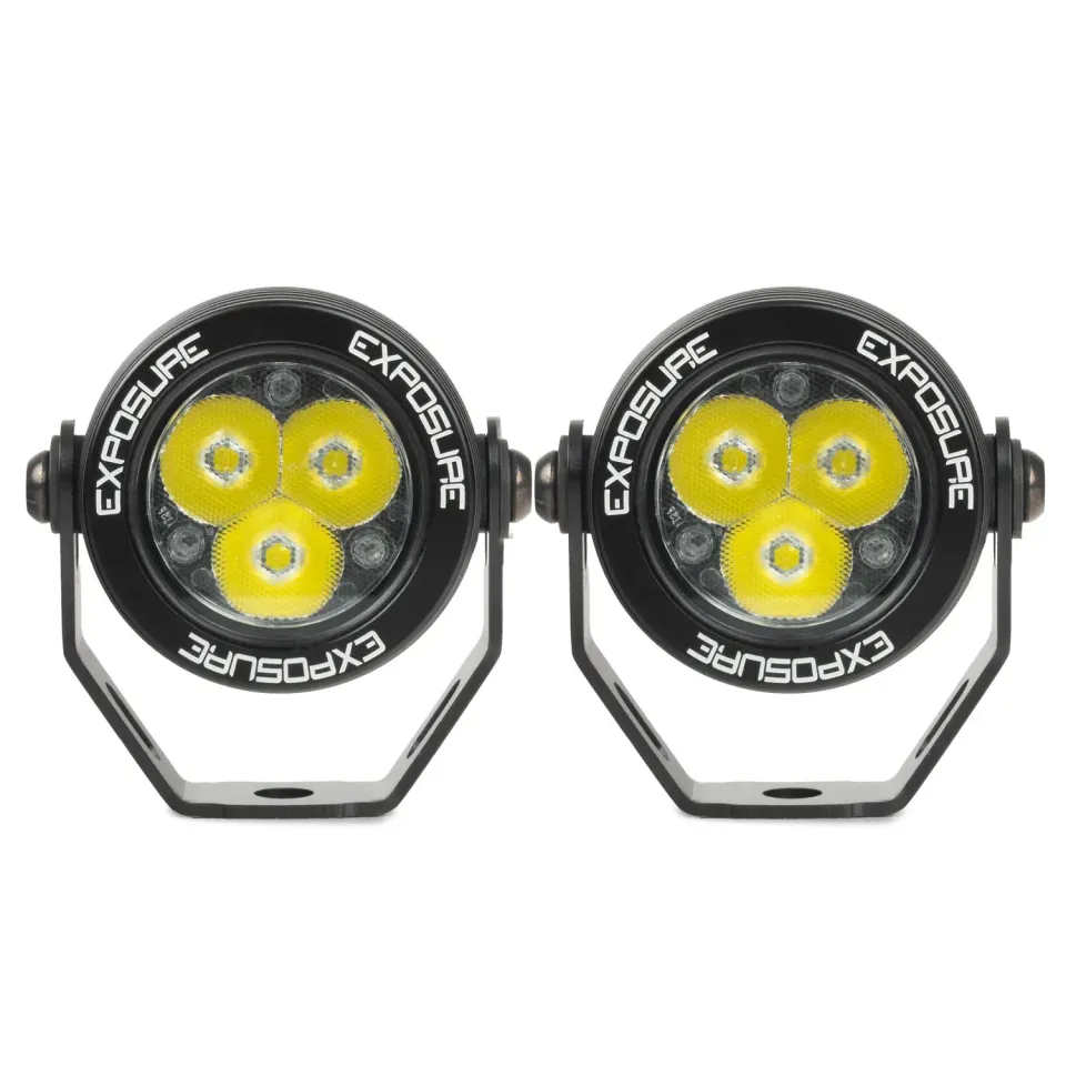 Exposure Lights Radial 3 Adventure AutoMoto Light klar 2-pak 3580lm