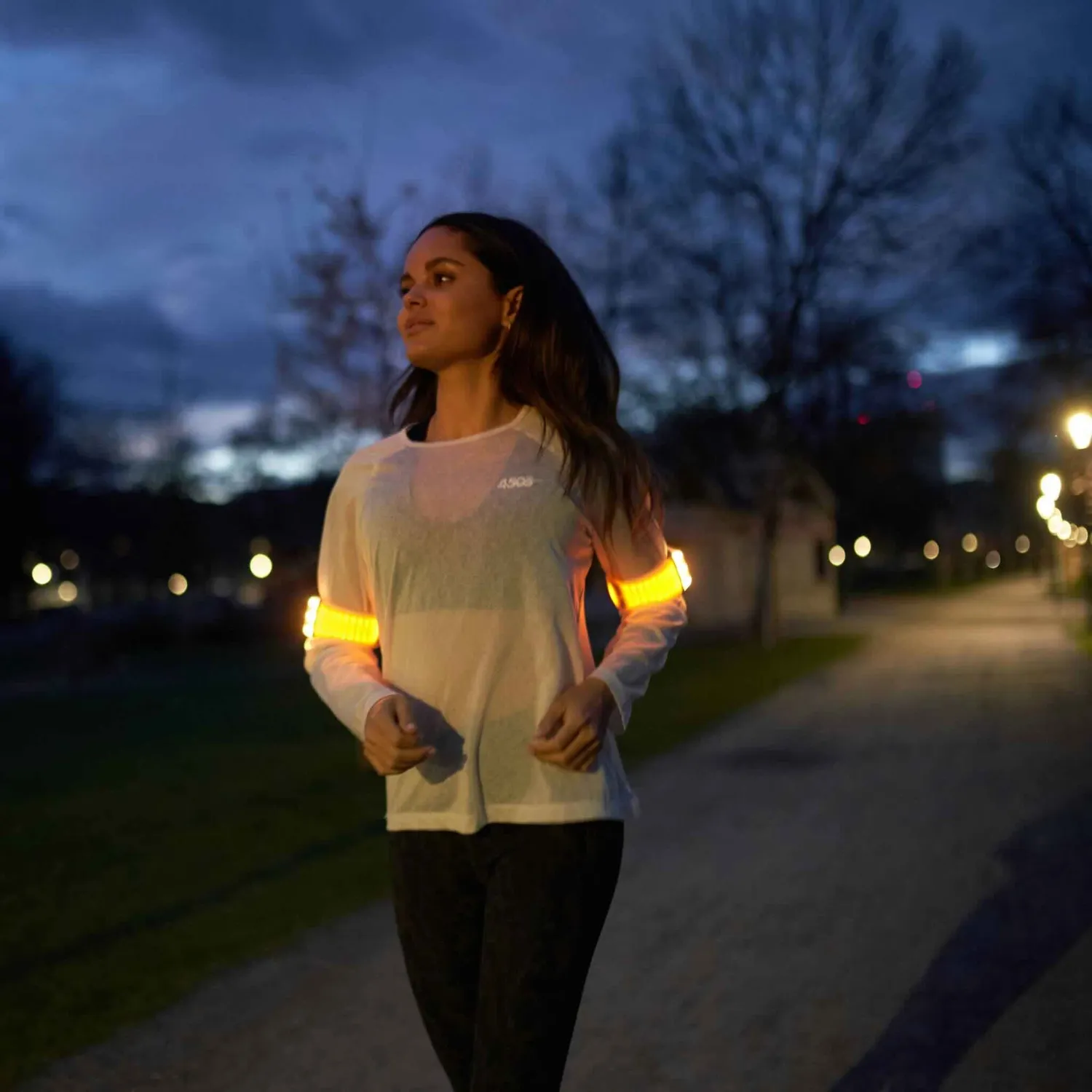 Flasher Duo LED armbånd 2-pak til cykel