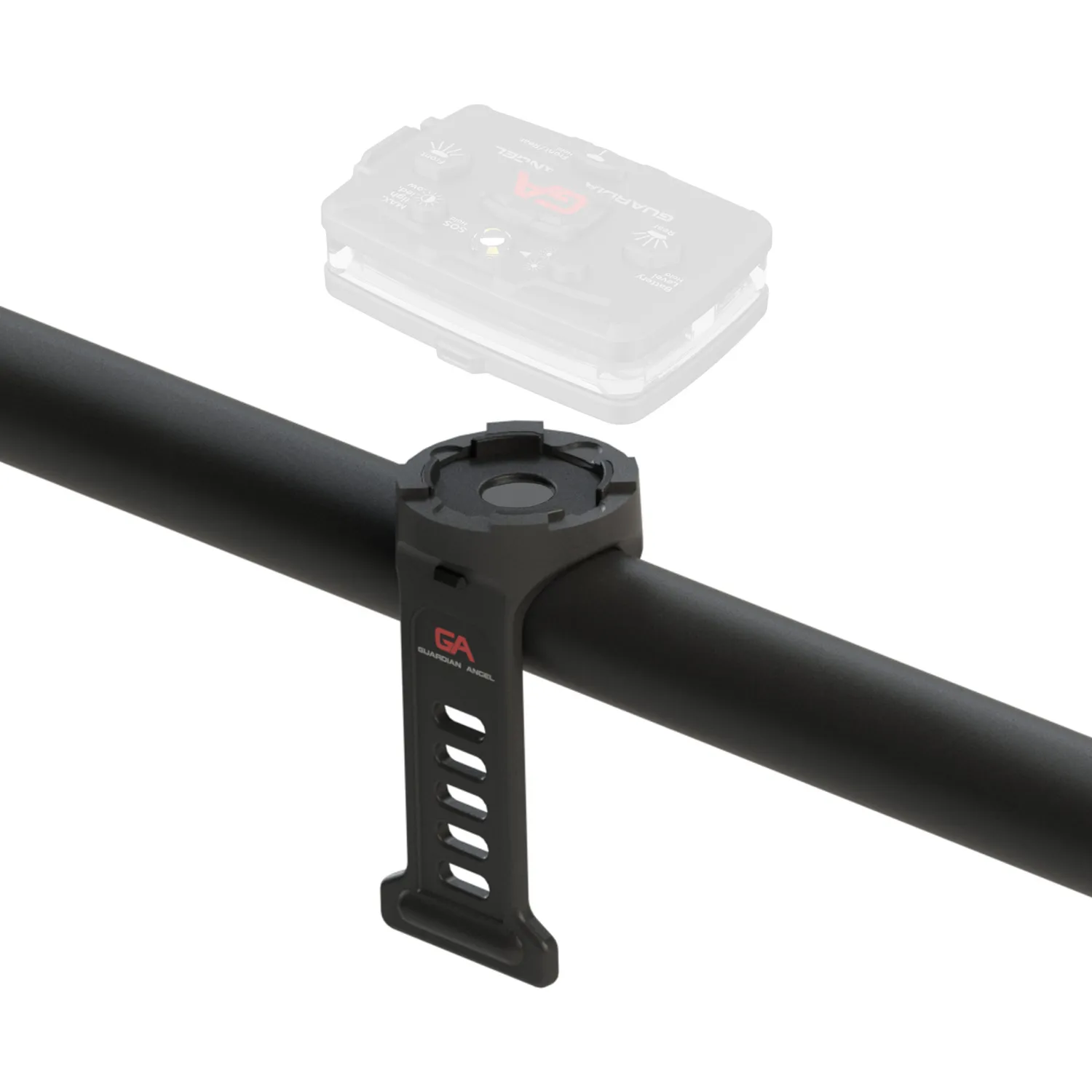 Guardian Angel cykel-lygteholder gummirem magnet 0,5-1,25" 