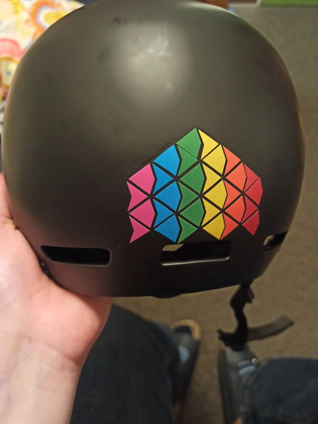 Reflective Berlin Kites Darts klistermærker harlequin