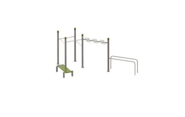 Denfit DSW4655 træningsstation udendørs