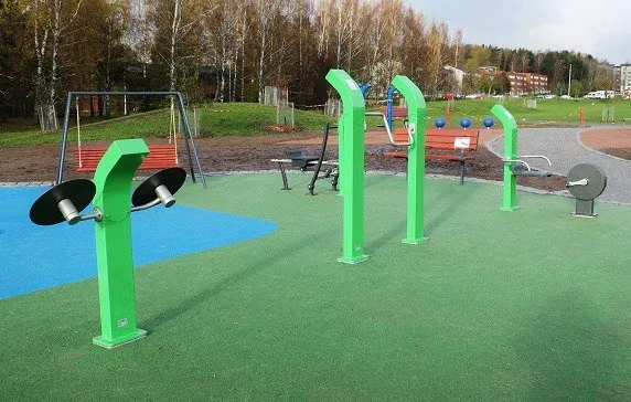 Denfit WaxOnWaxOff Inclusive træningsstation til alle