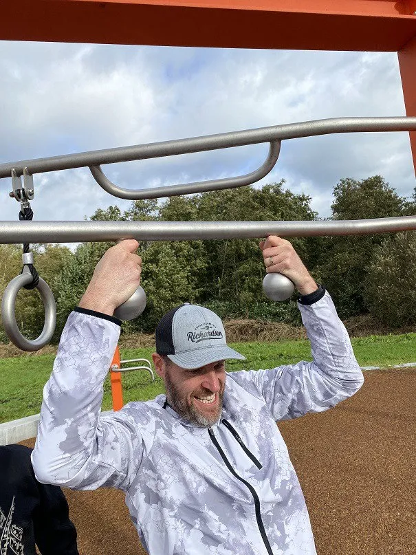 Denfit Crosstraining Pro Pull Ups pullup stativ udendørs