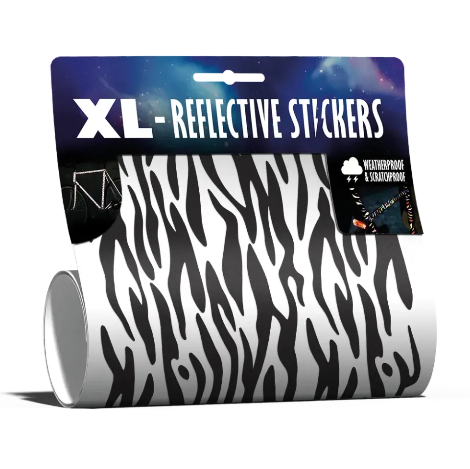 Reflective Berlin Tibra refleksklistermærker XL-sæt