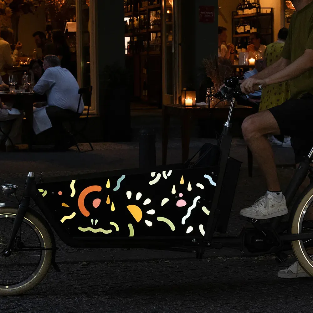 Reflective Berlin XL Sticker Kit Totem refleksklistermærker natural