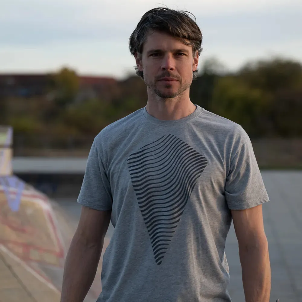 Reflective Berlin Dune T-shirt grå klit refleks cykelsnit