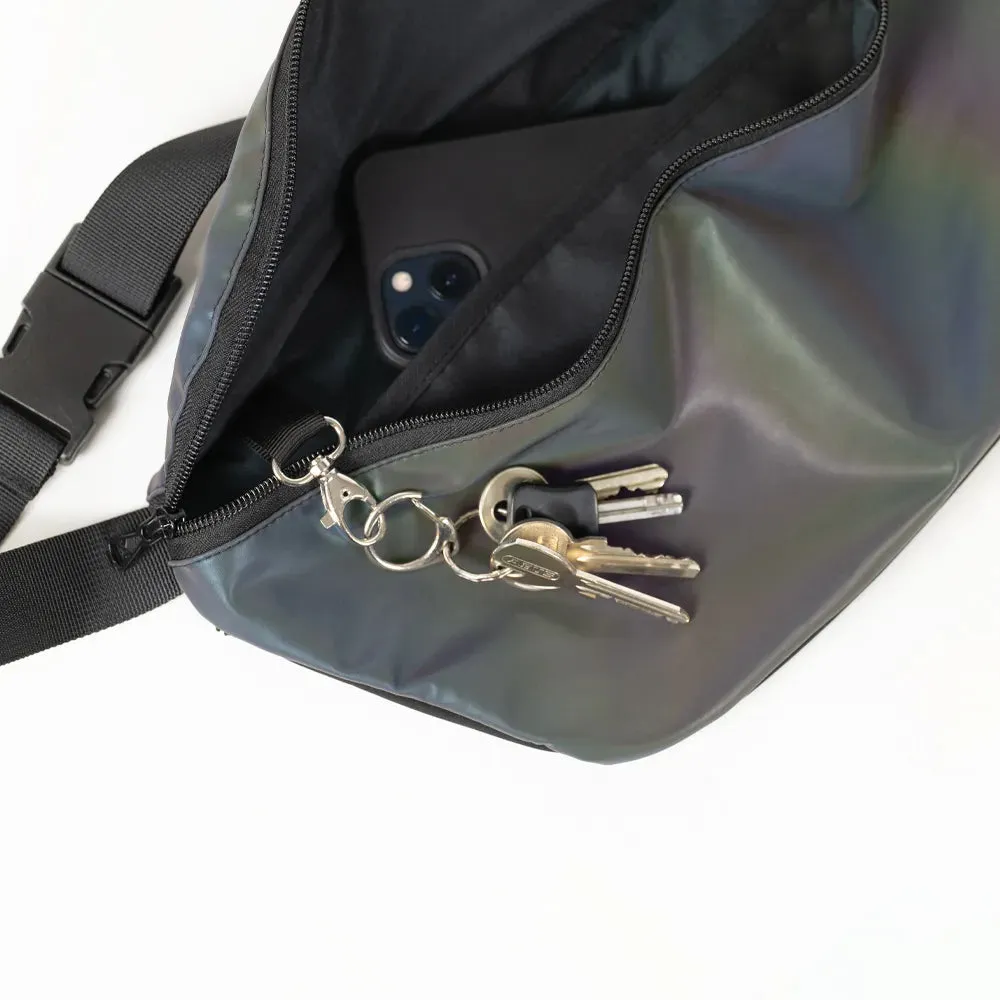 Reflective Berlin XL Pouch bæltetaske Rainbow reflekterende