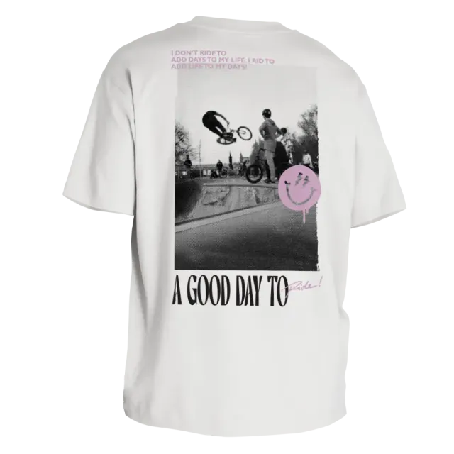 REFLECTIVE BERLIN Streetlife T-shirt hvid