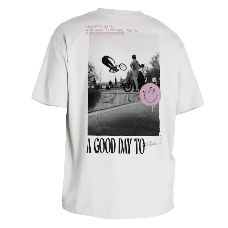REFLECTIVE BERLIN Streetlife T-shirt hvid