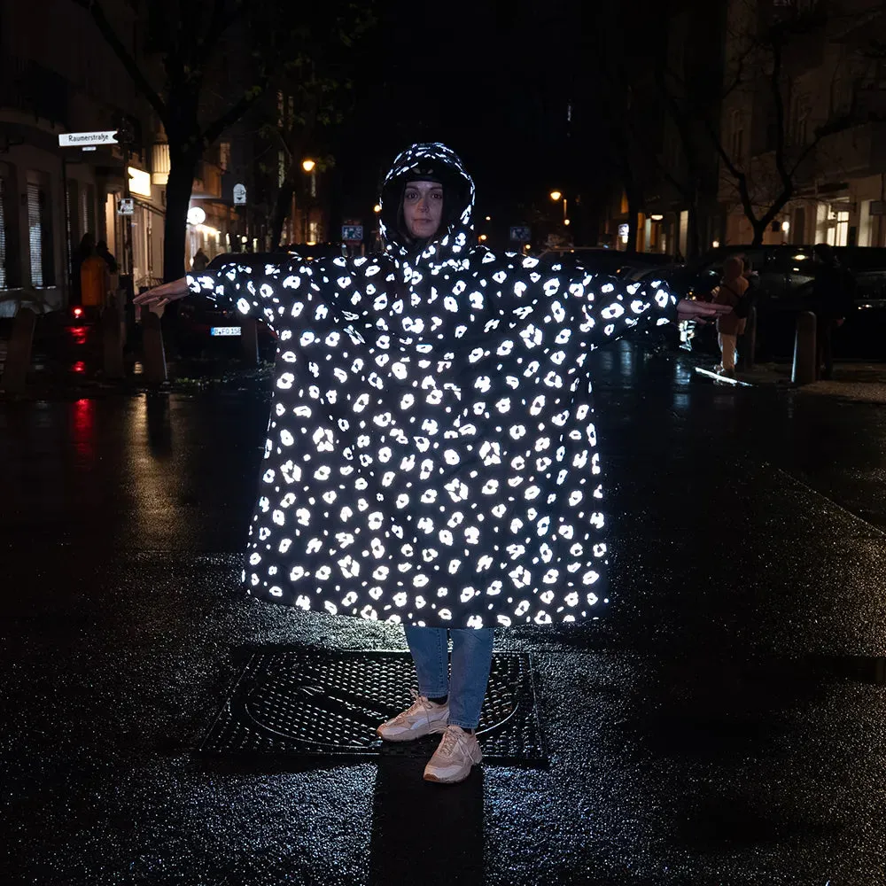 Reflective Berlin Leo regnponcho refleks