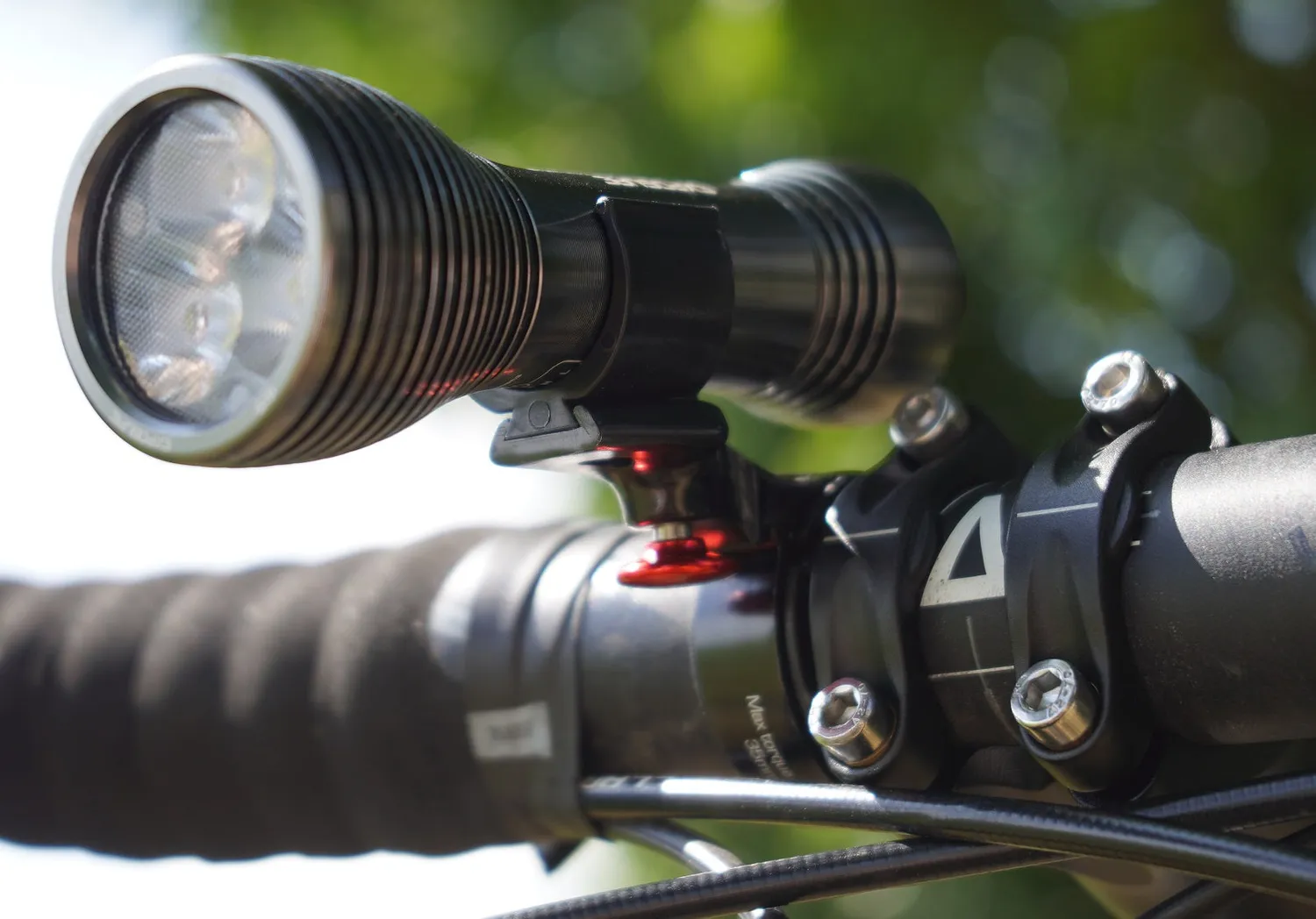 Exposure Lights Styrbeslag 31,8-35 mm til Strada Race Toro