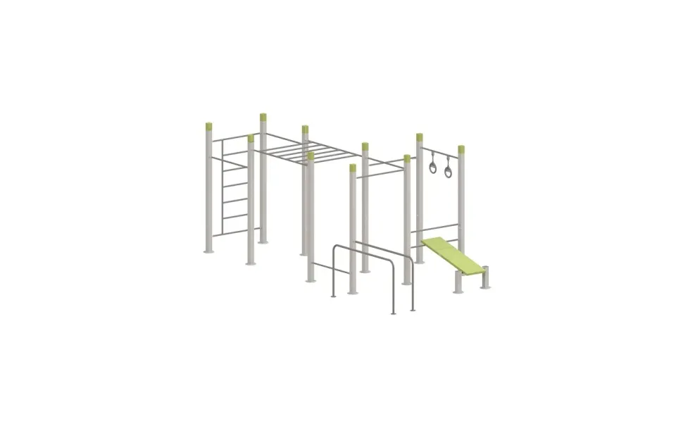 Denfit DSW4853 udendørs træningsstation