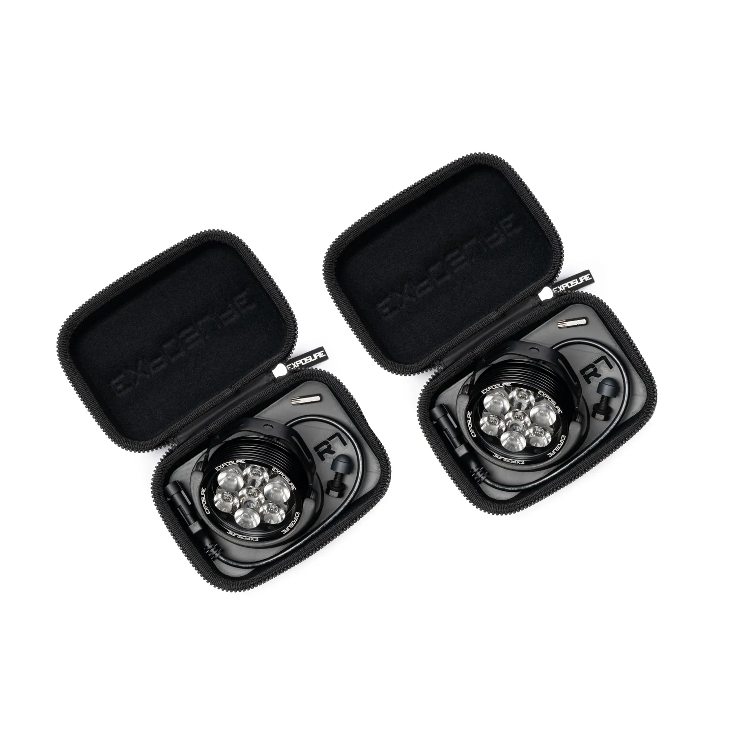 Exposure Radial 7 motorcykellygte par med kabel